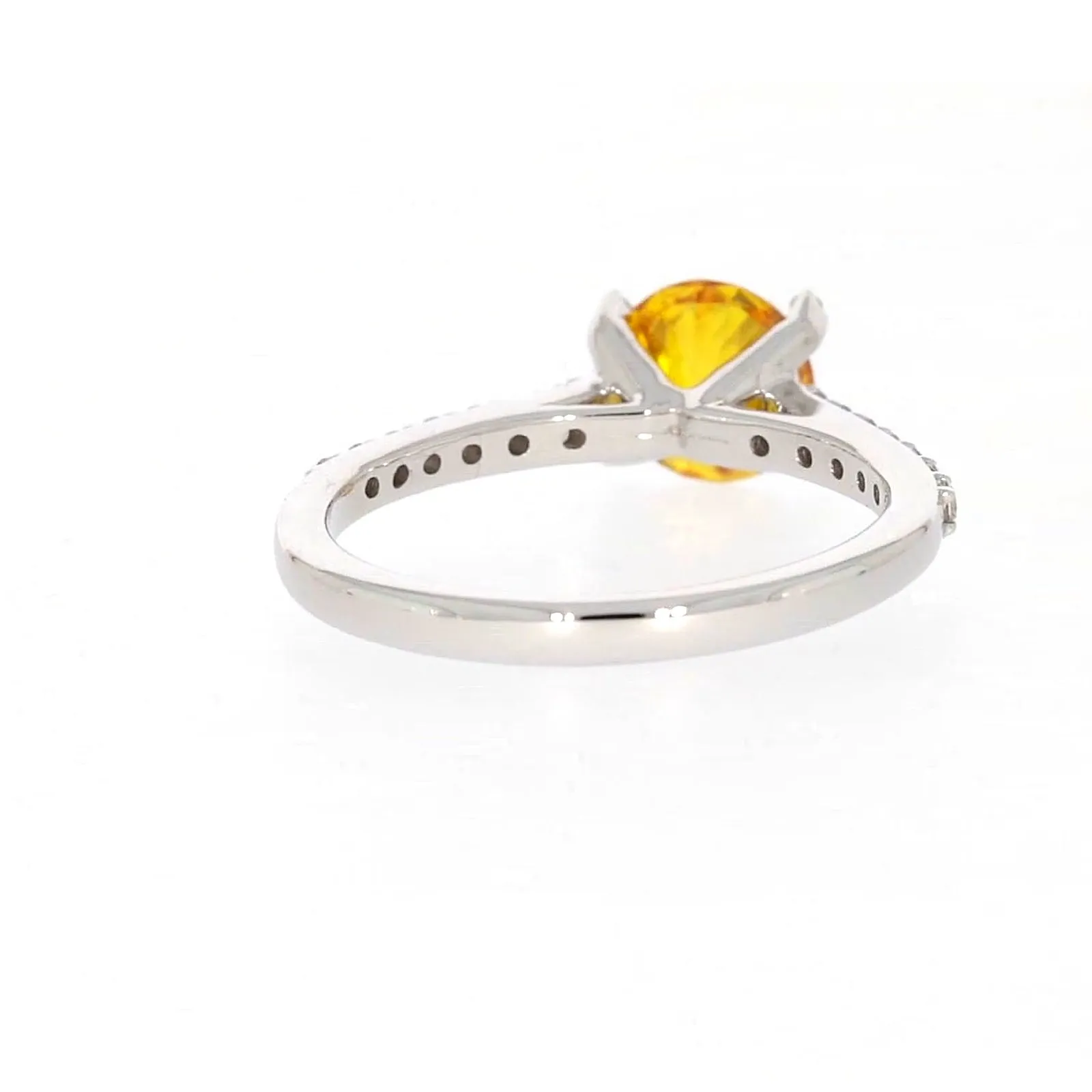 Celebration 18ct White Gold Round Brilliant Cut 1.40 CARAT tw of Lab Grown Diamond Ring