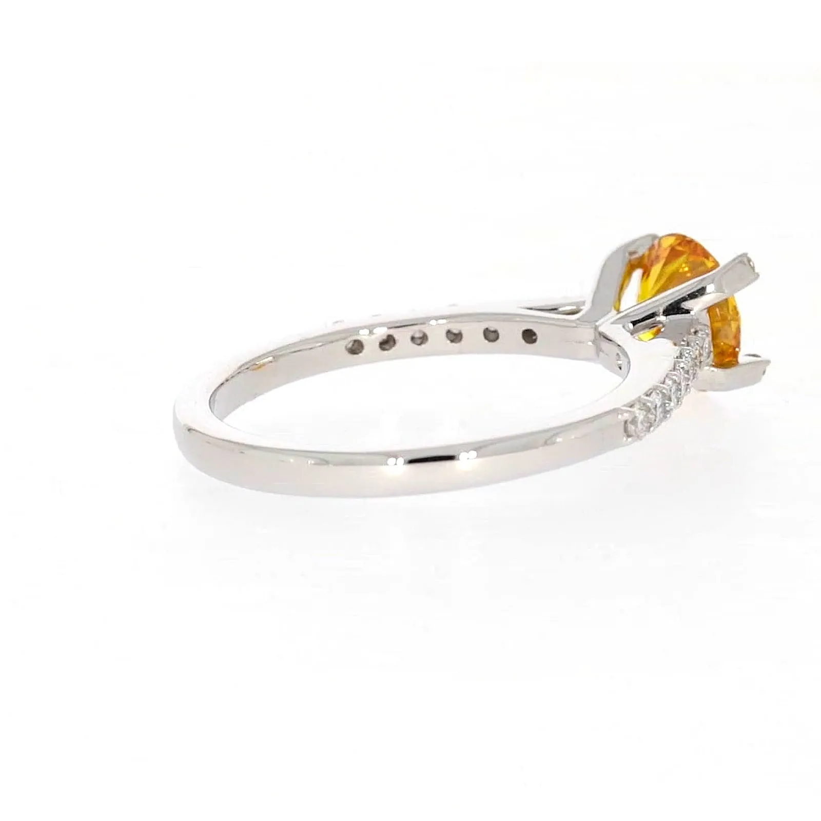 Celebration 18ct White Gold Round Brilliant Cut 1.40 CARAT tw of Lab Grown Diamond Ring