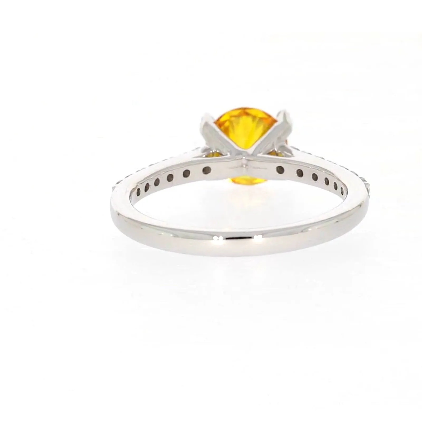Celebration 18ct White Gold Round Brilliant Cut 1.40 CARAT tw of Lab Grown Diamond Ring