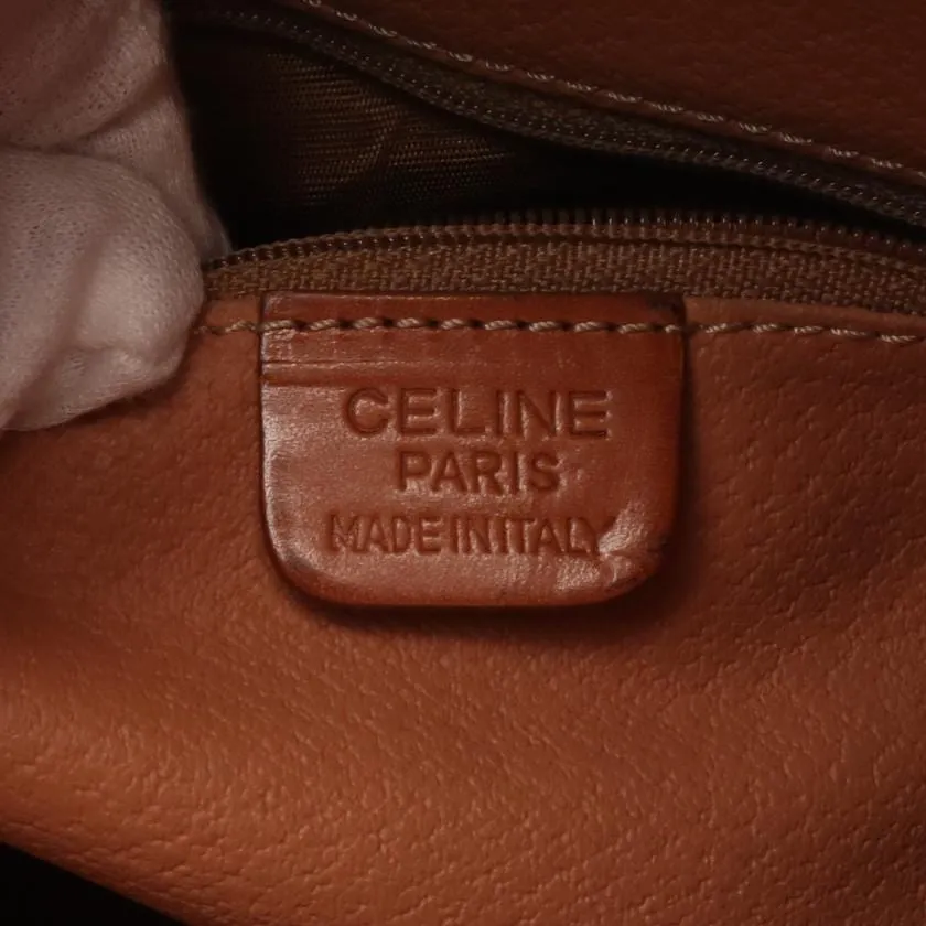 Celine Macadam Brown Bucket Duffle Bag - AWL4123