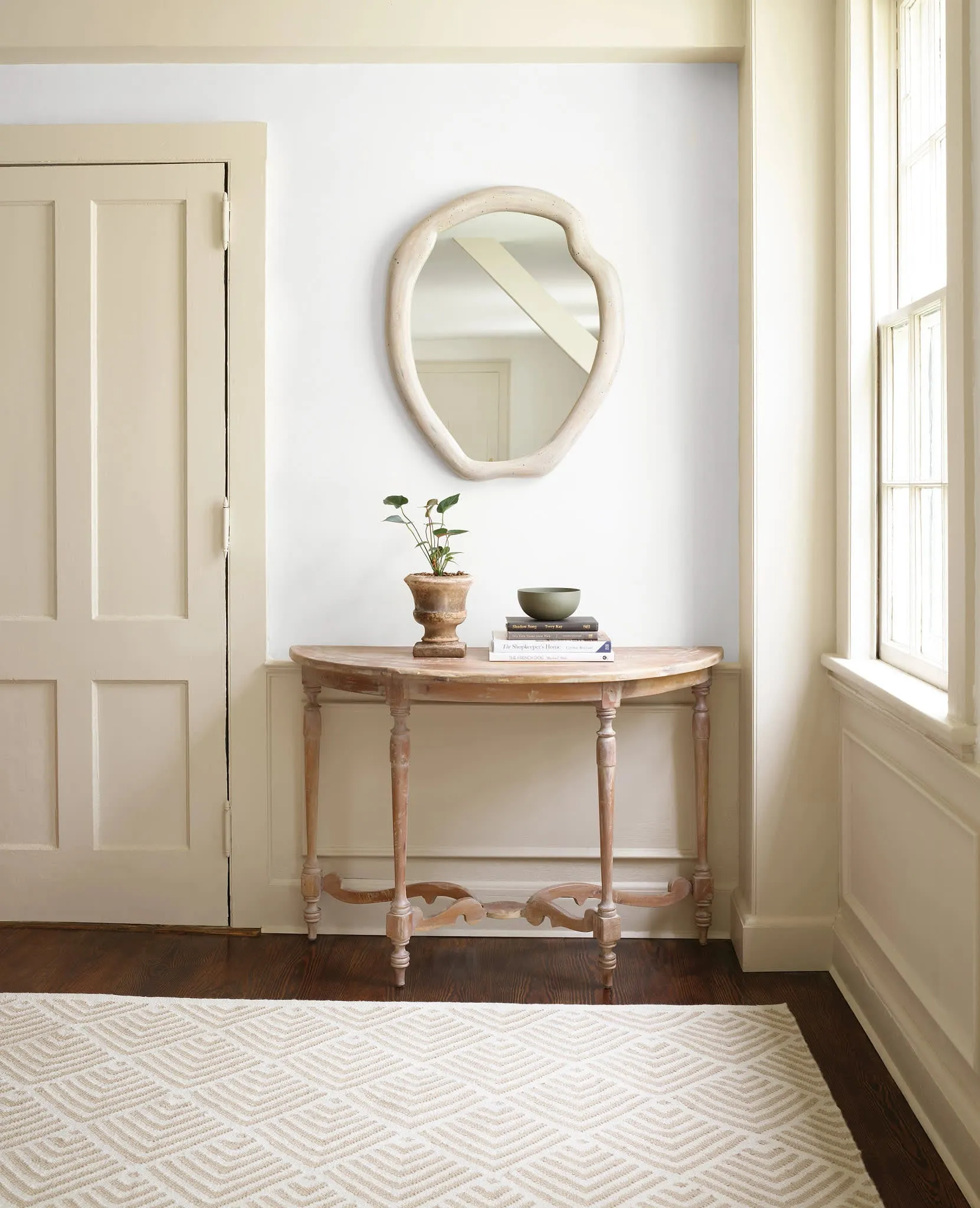 Cleo Cement Handwoven Indoor/Outdoor Rug Swatch