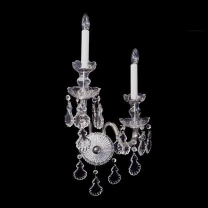 Colette Right - 2 Light Crystal Sconce