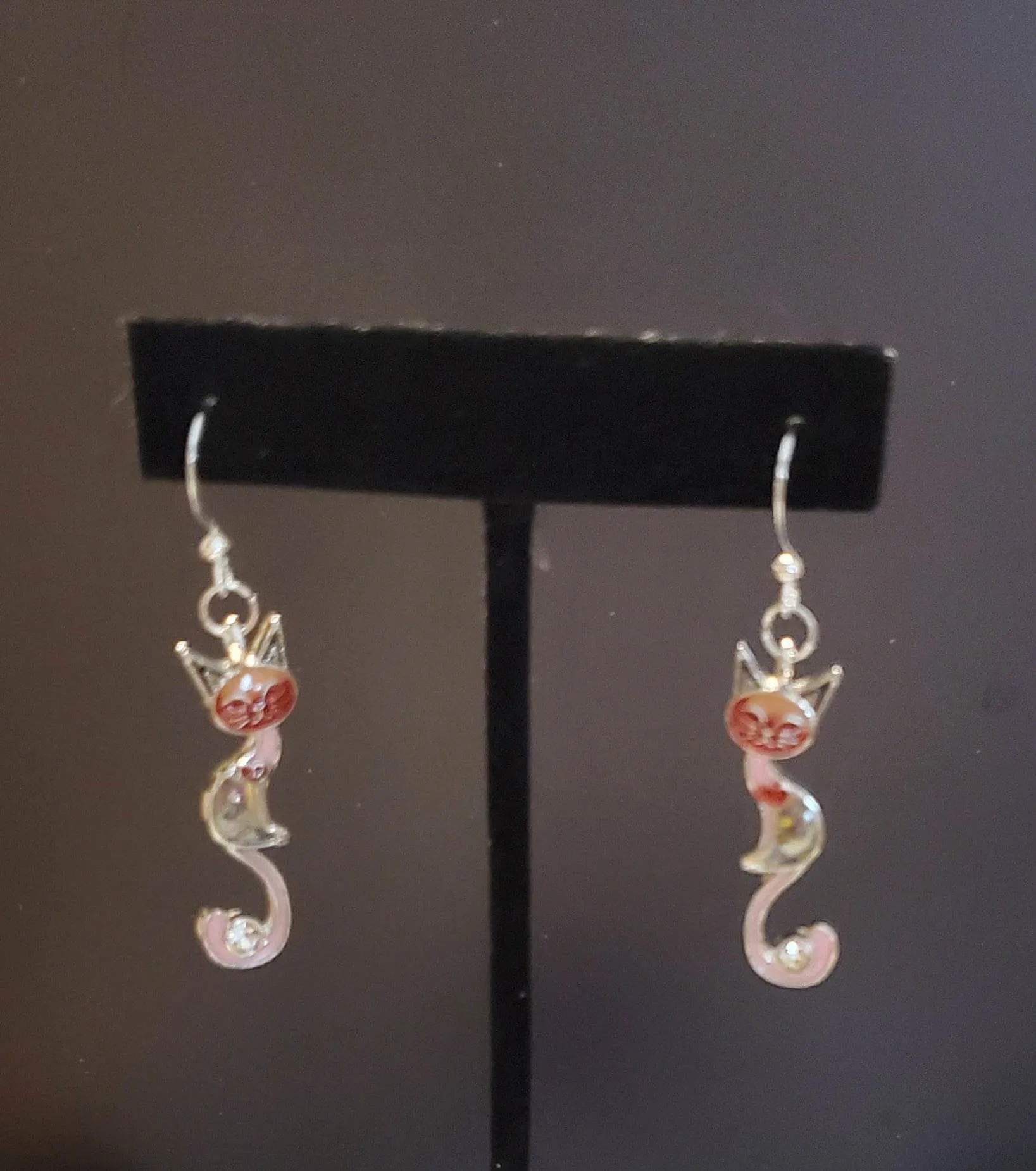 Colorful Kitty Earrings