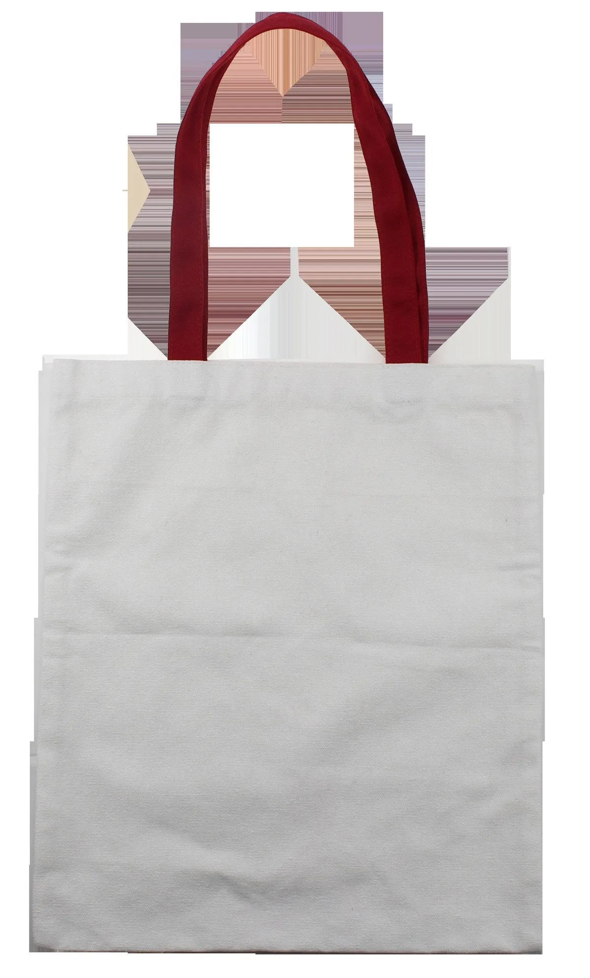 Cotton Bag with Colored Handle