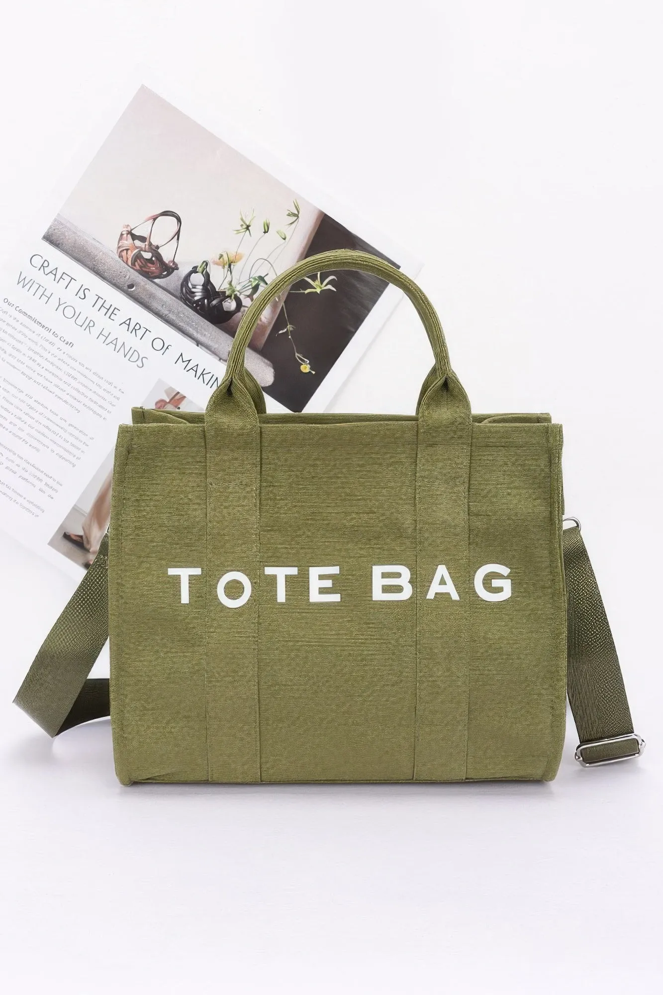 Cotton Canvas Tote Bag