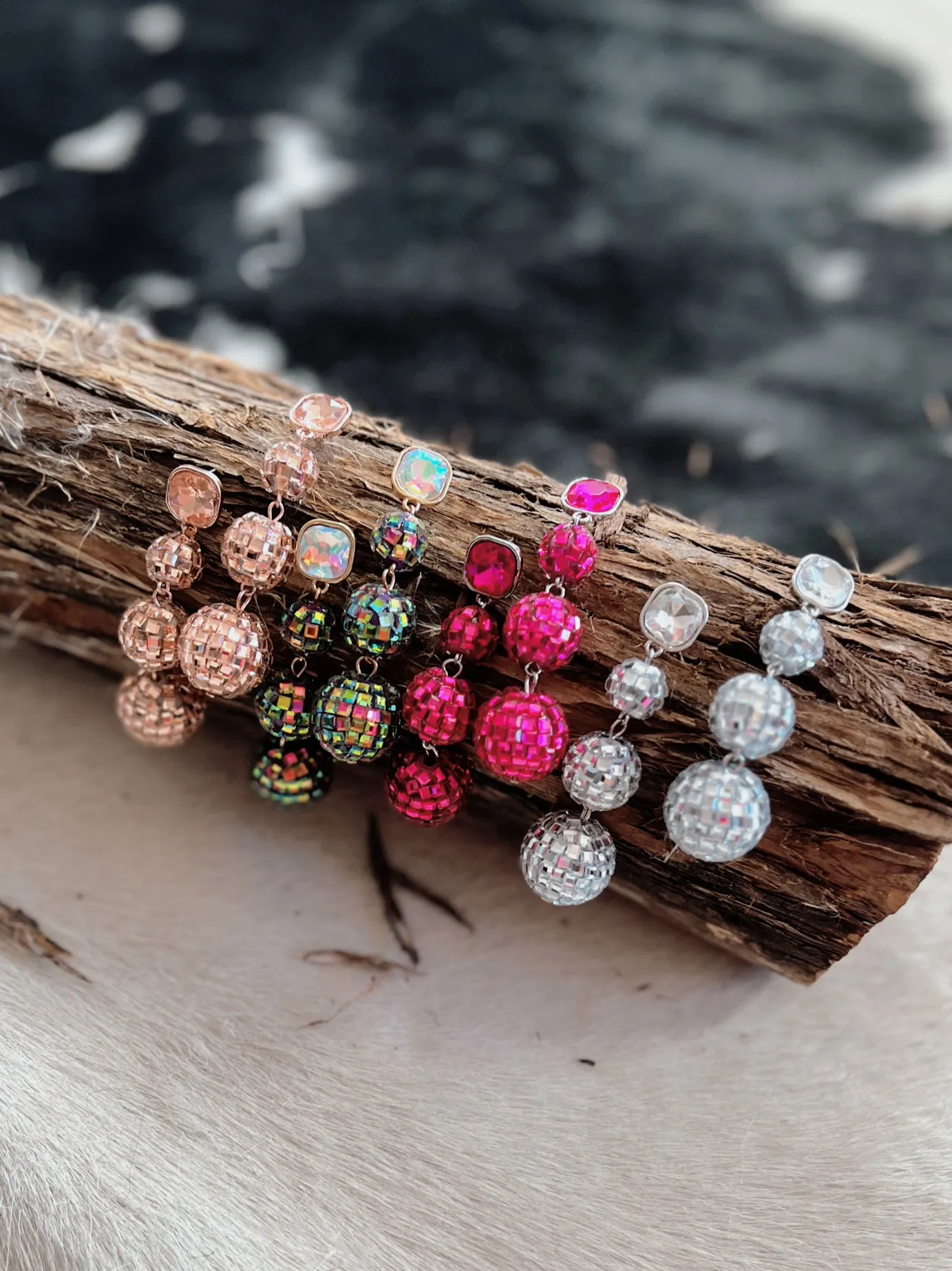 Disco Ball Earrings