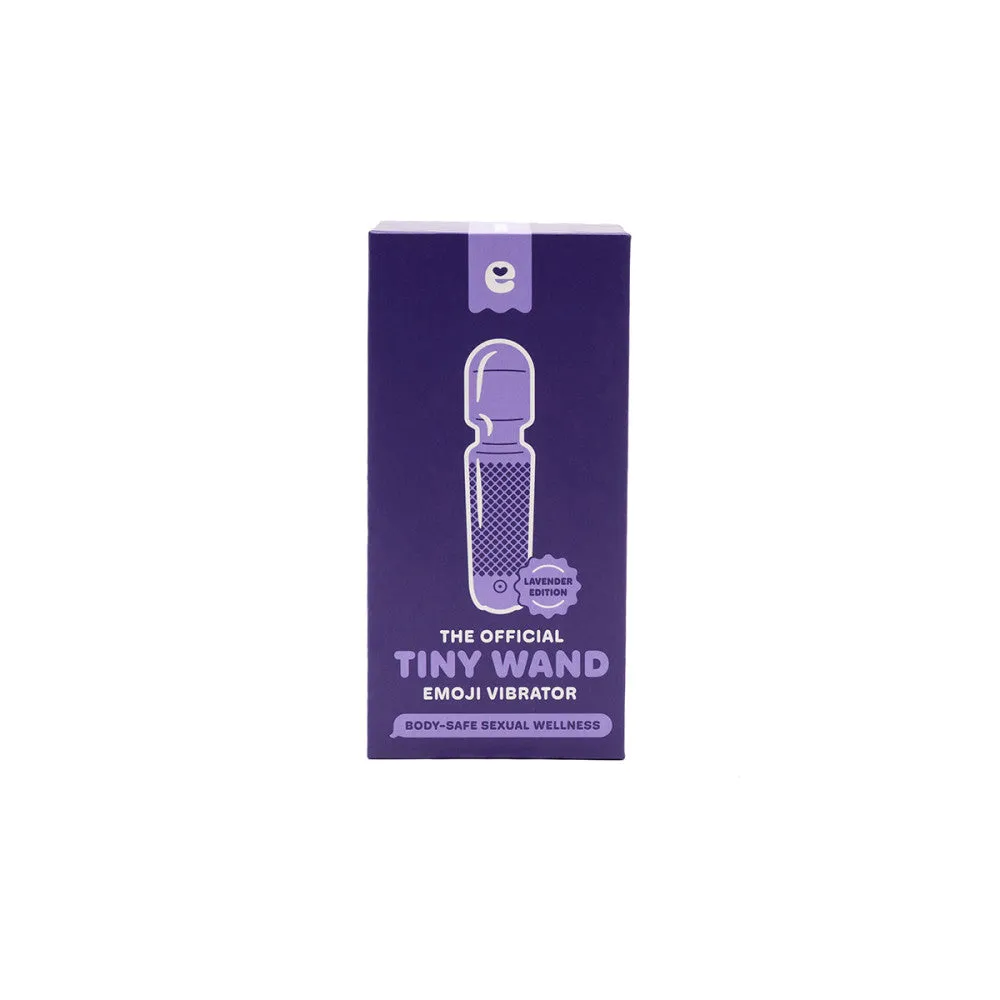 Emojibator Tiny Wand Silicone Vibrating Massager