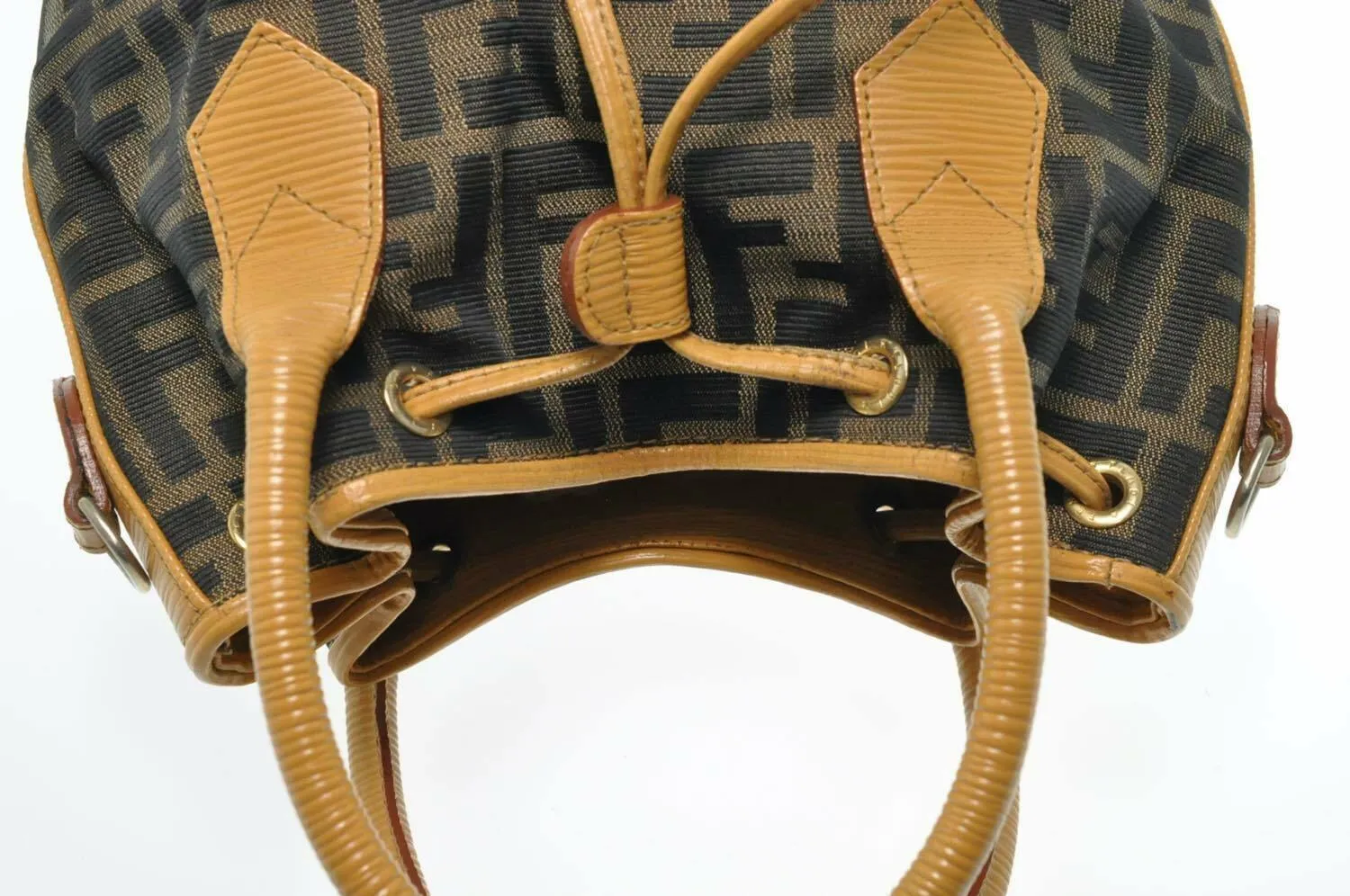 Fendi Zucca Khaki Nylon 2way