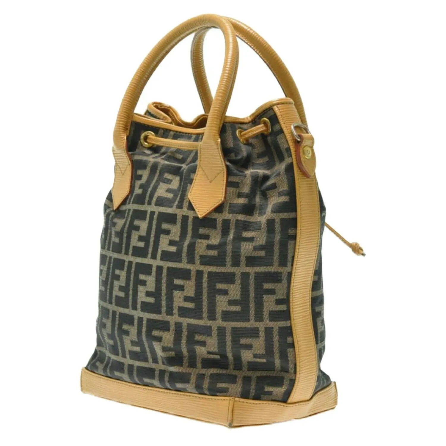 Fendi Zucca Khaki Nylon 2way