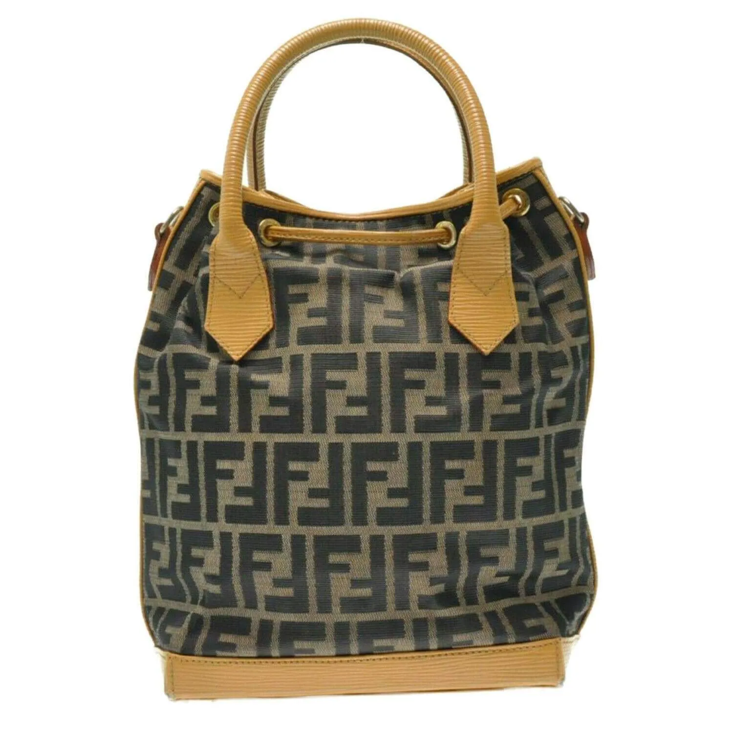 Fendi Zucca Khaki Nylon 2way
