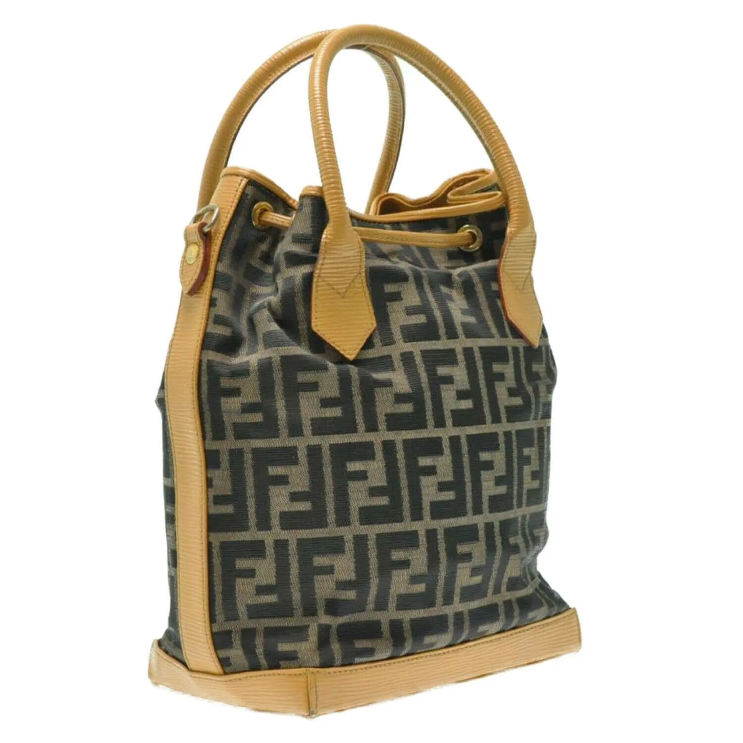 Fendi Zucca Khaki Nylon 2way