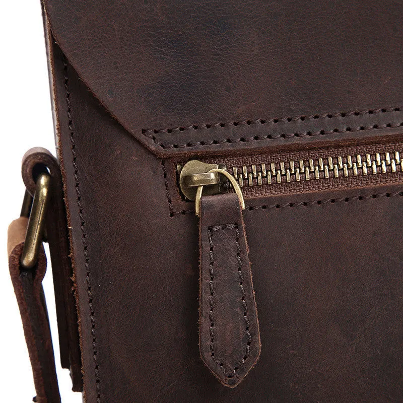 Genuine Leather Gents Messenger Bag