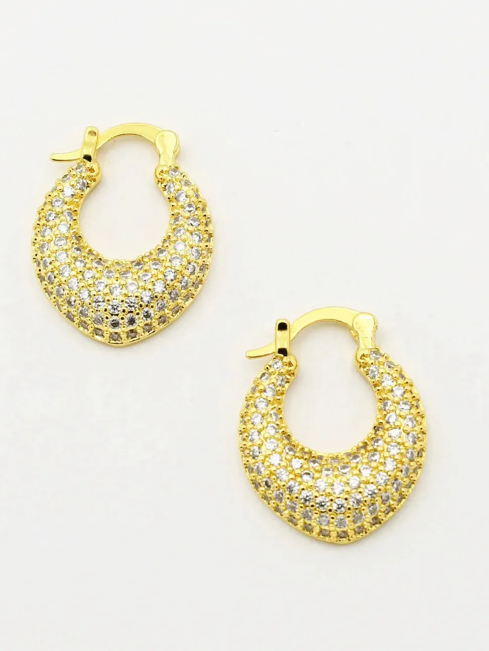 Gold Loop Hoop