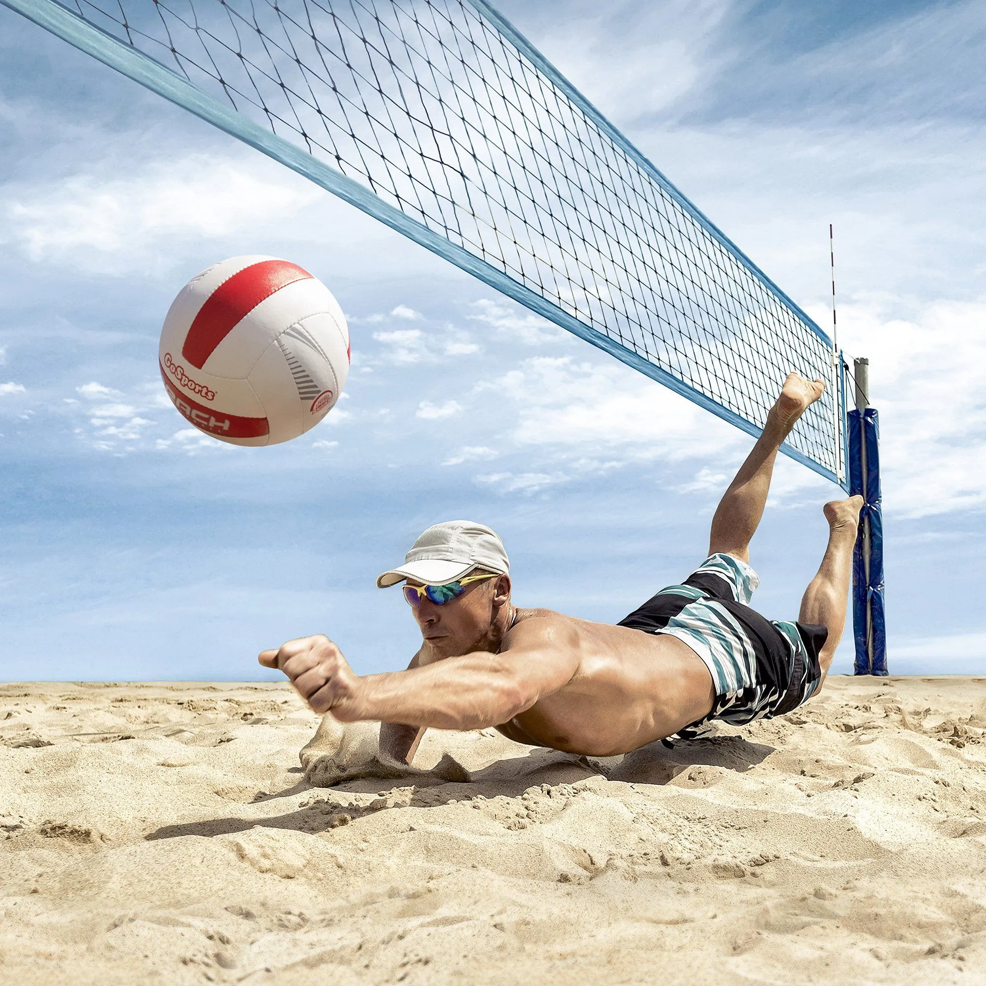 GoSports Pro Series Regulation Beach Volleyball