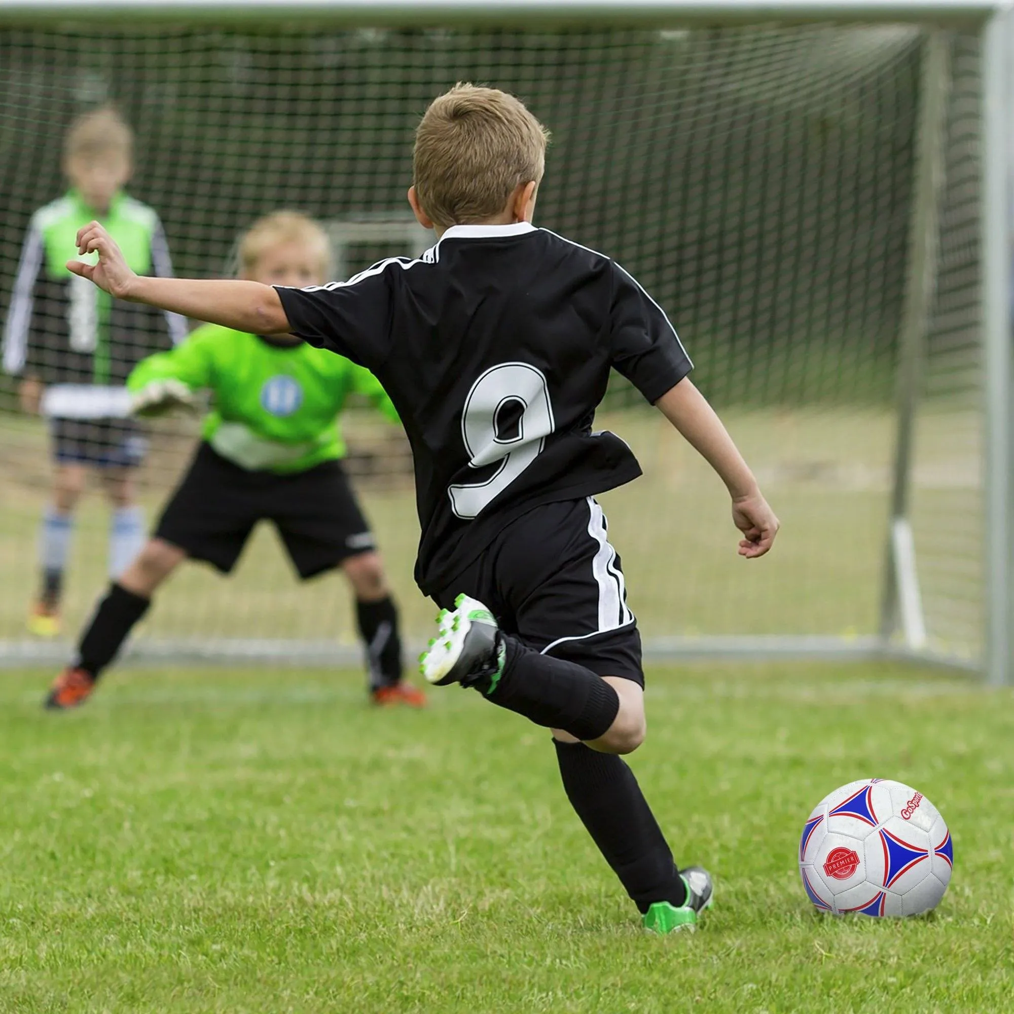 GoSports Size 3 Premier Soccer Ball - 6-Pack