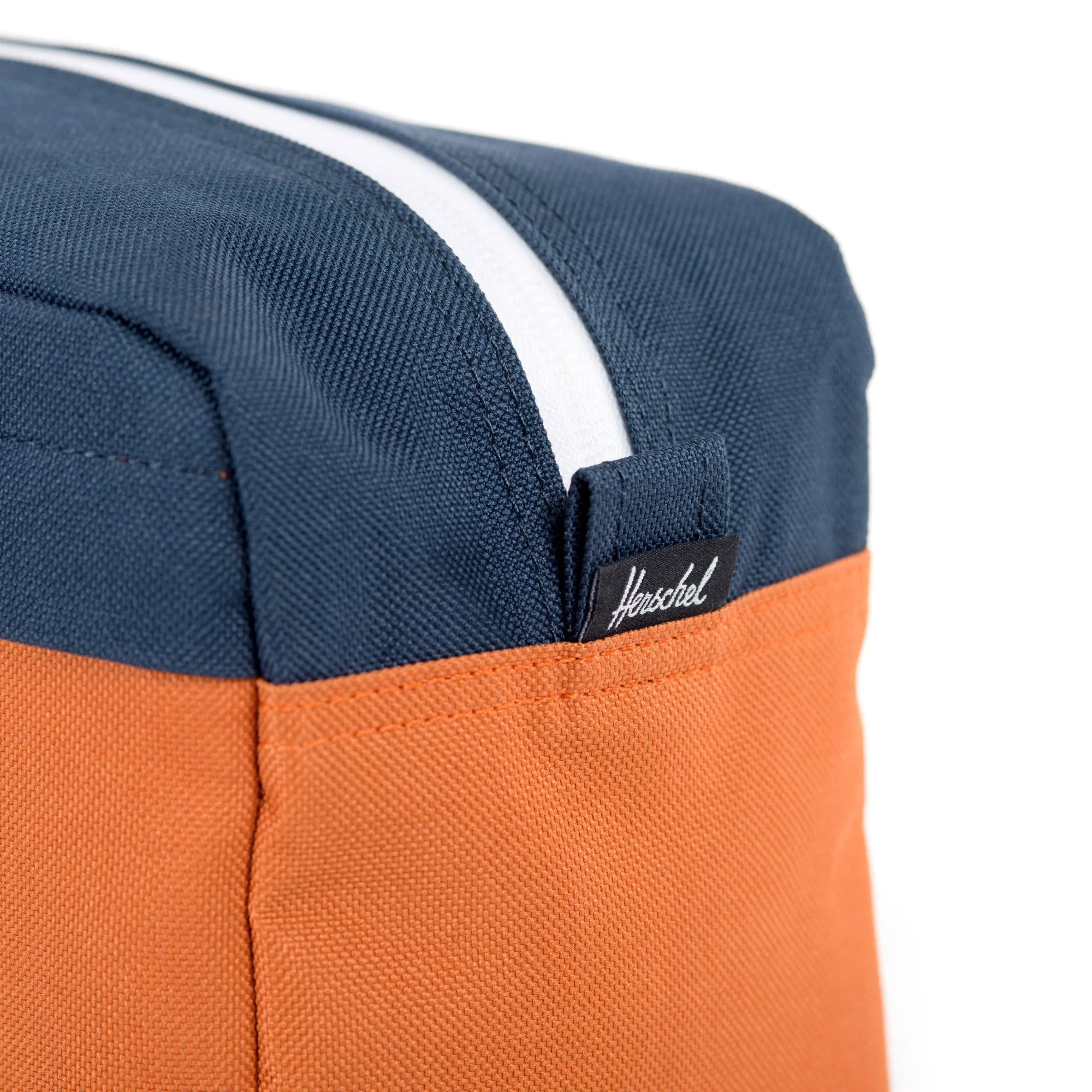 Herschel Supply Chapter Travel Kit - Carrot & Navy
