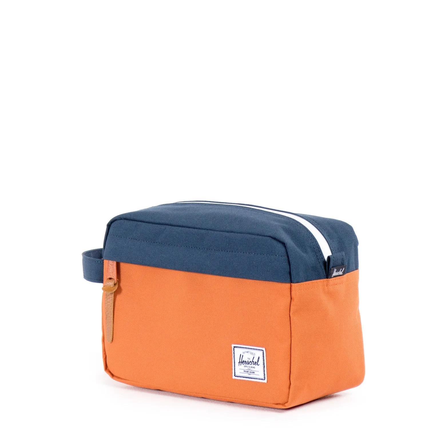 Herschel Supply Chapter Travel Kit - Carrot & Navy