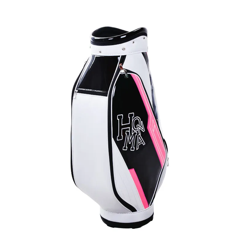HONMA D1 9" Caddie Bag (White/Pink)
