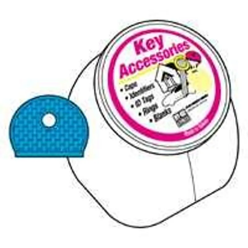 Hy-Ko KT134 Key Cap, Plastic :BX200: QUANTITY: 1