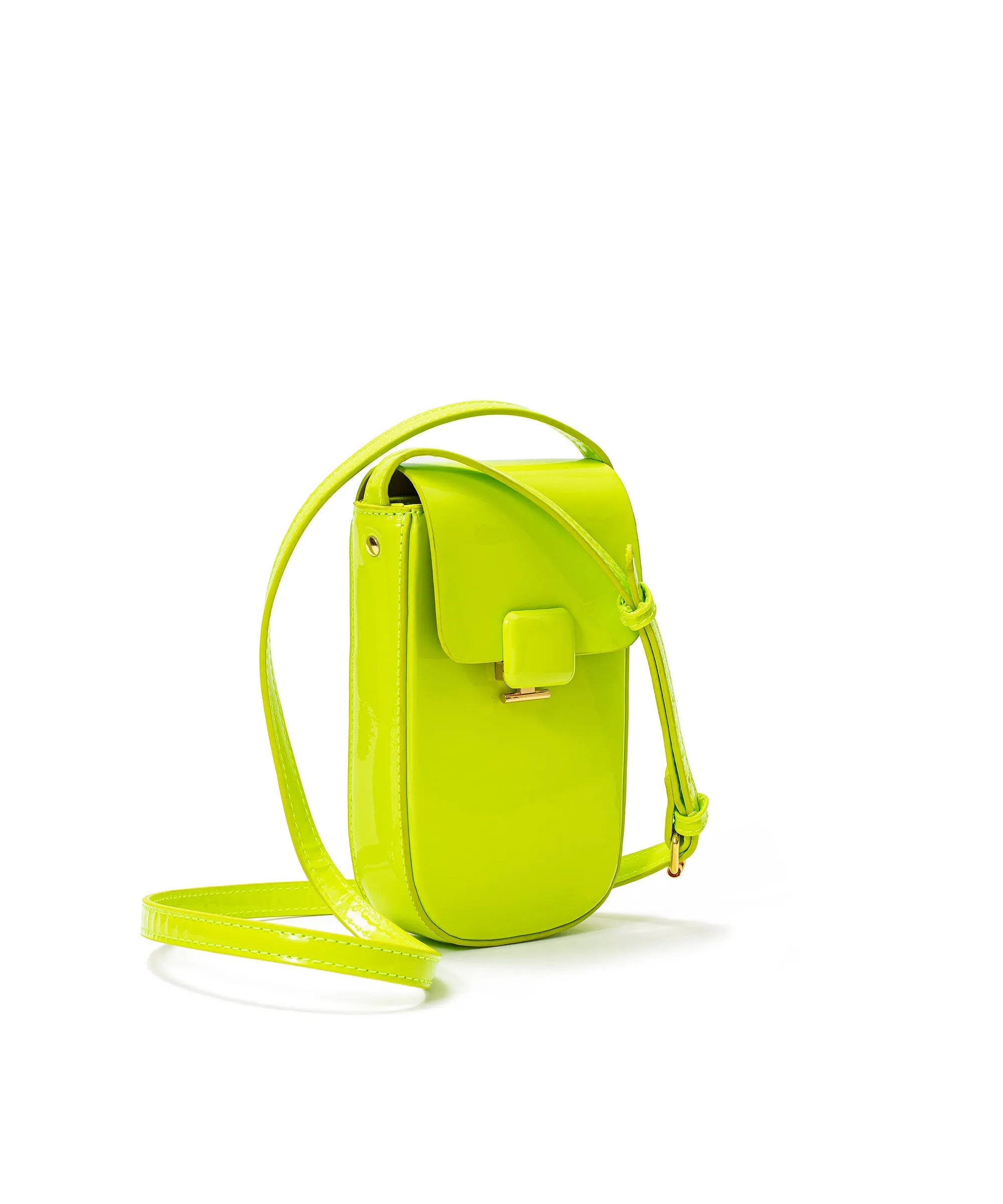 Ipekyol Clamshell Phone Bag
 Green