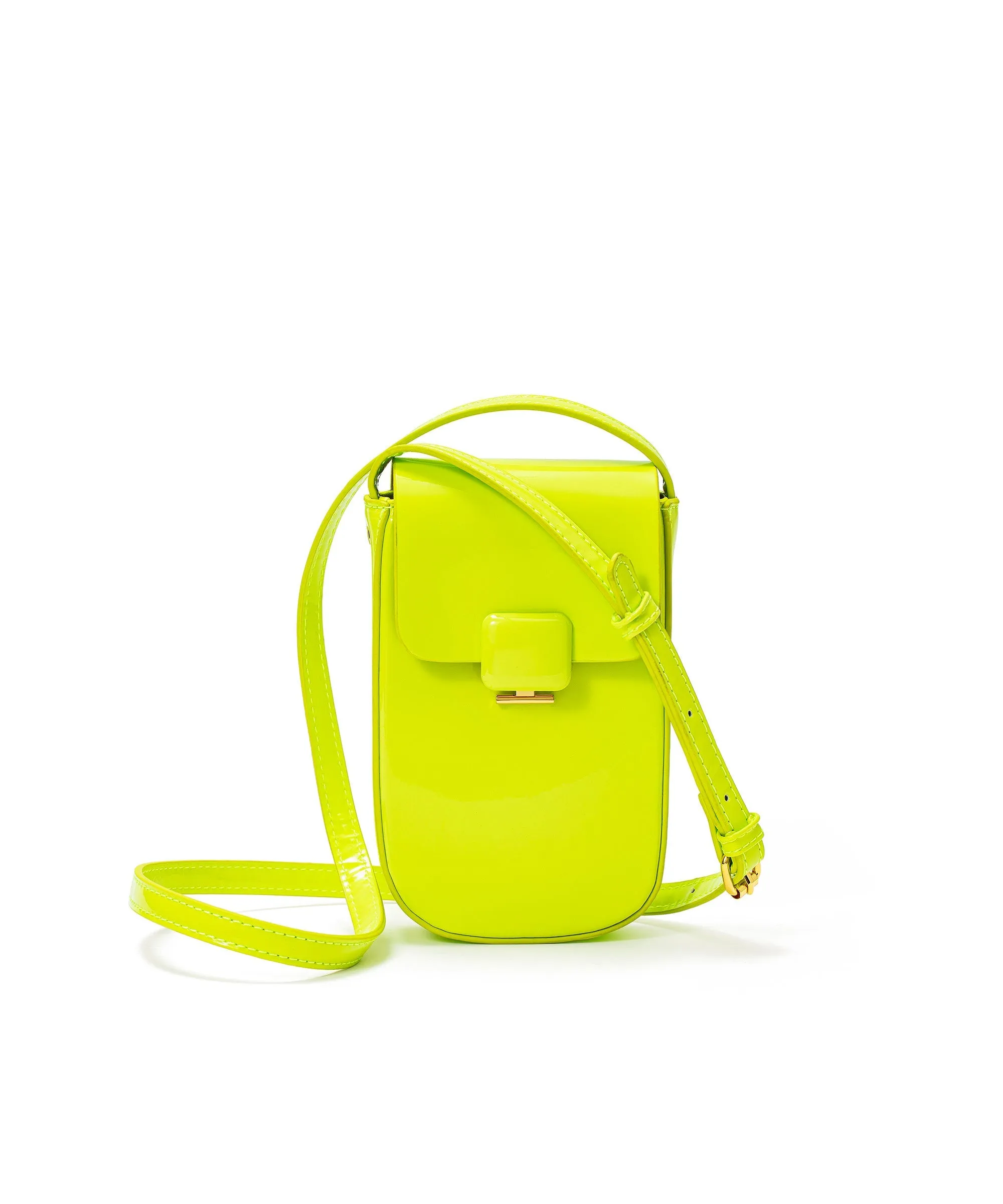 Ipekyol Clamshell Phone Bag
 Green