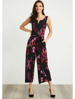 Joseph Ribkoff S Pretty Floral Jumpsuit 211112