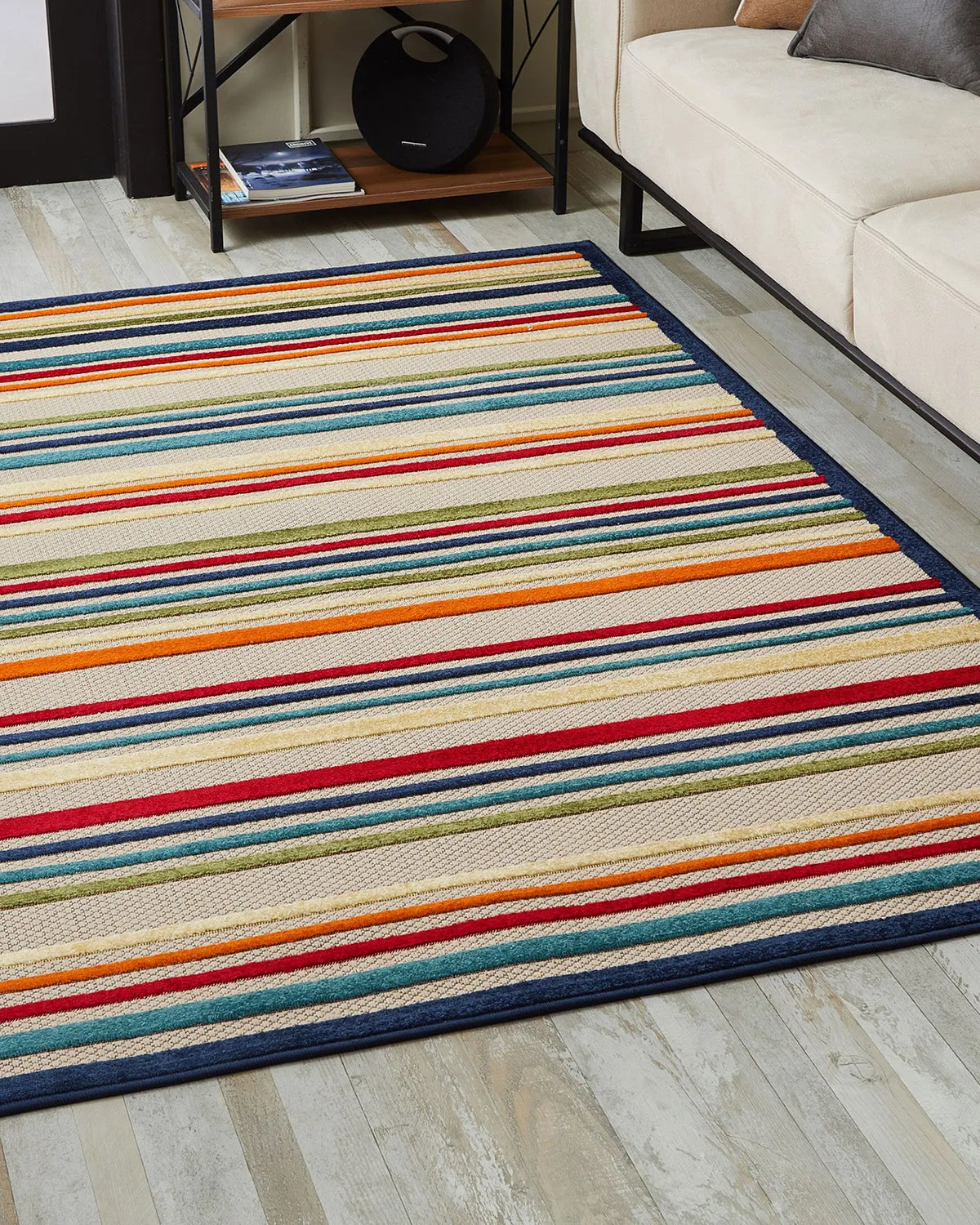 KAS Calla Stripes Indoor/Outdoor Rug