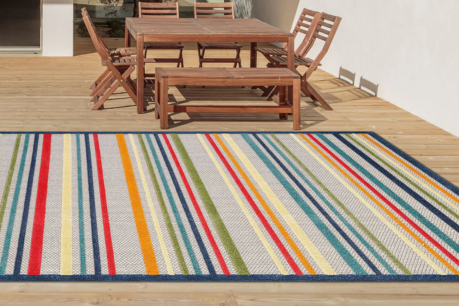 KAS Calla Stripes Indoor/Outdoor Rug