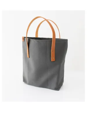 Leather and Canvas shopping bag