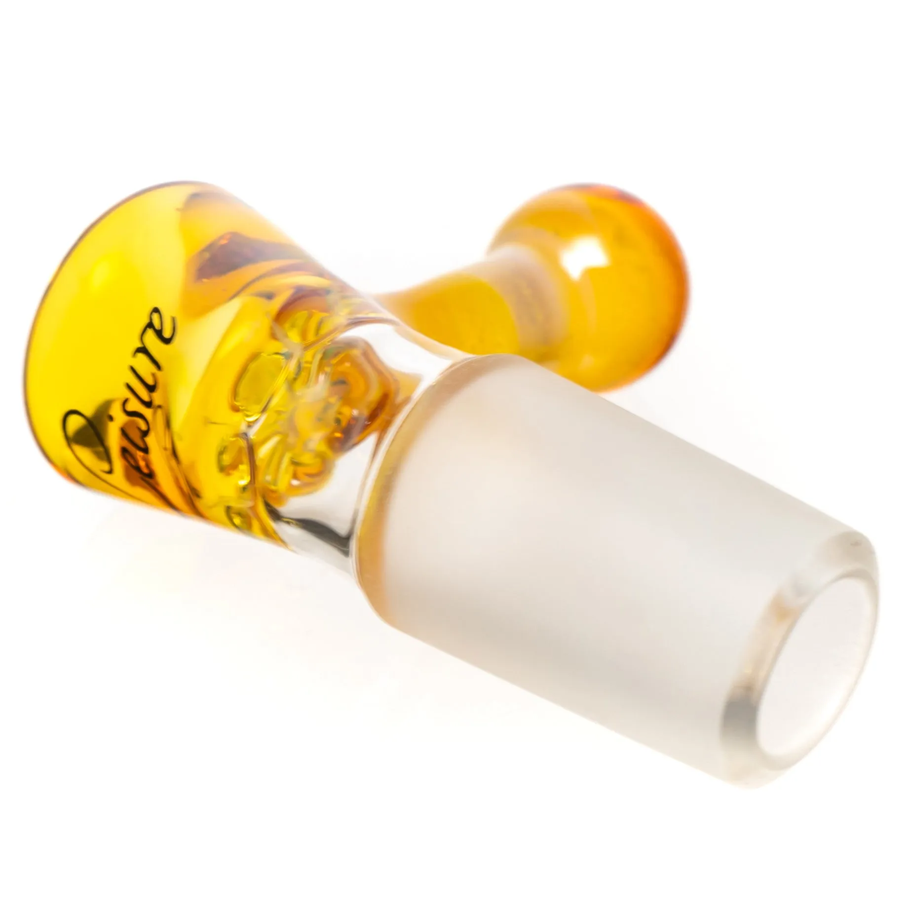 Leisure - Disk Slide - 18mm - Script Label - Striking Yellow