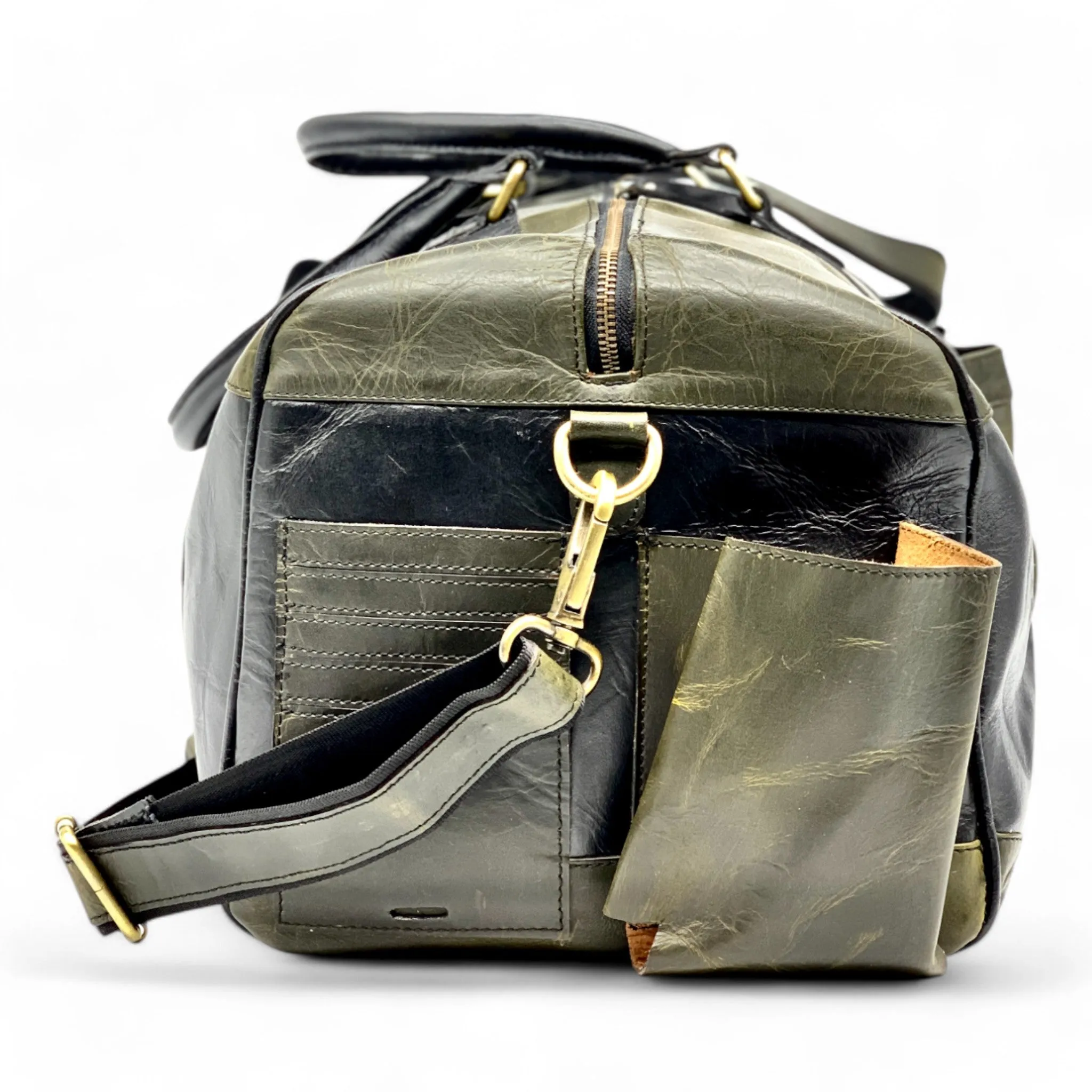 Limited Edition Brazilian Cow Leather Travel Bag