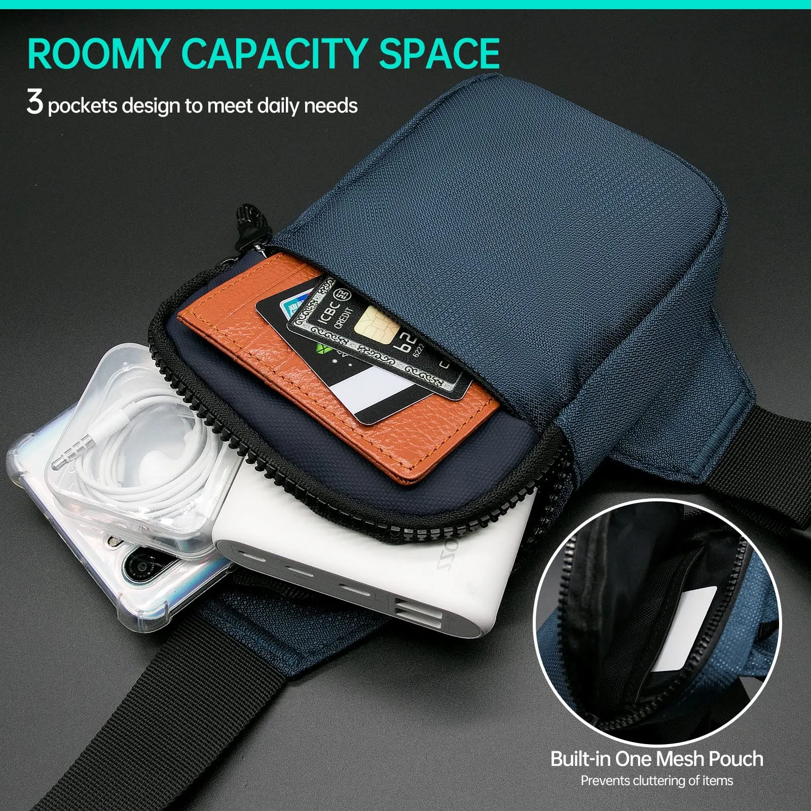 Long Keeper Unisex Adult No small sling bag