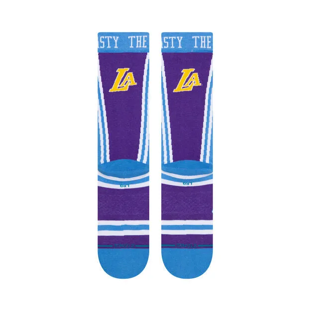 Los Angeles Lakers City Edition 2022 Crew Socks