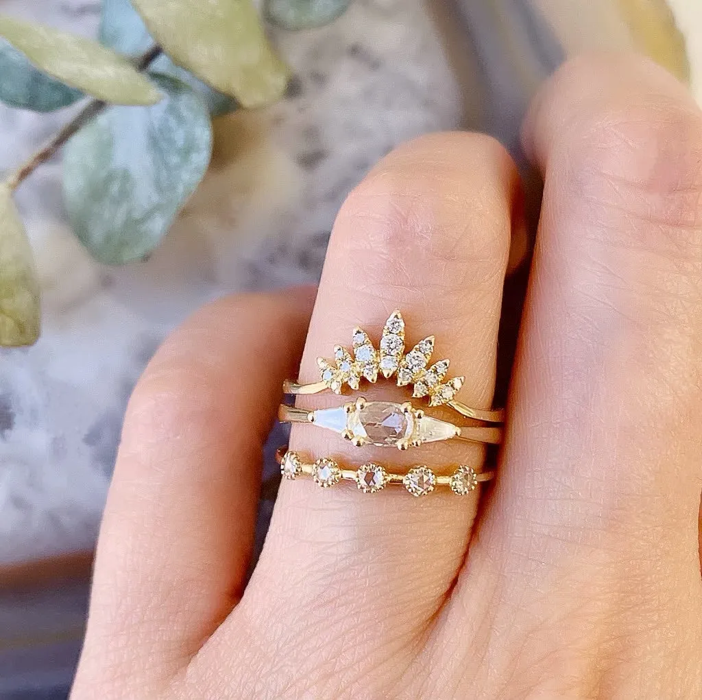 Marquise Curve Band