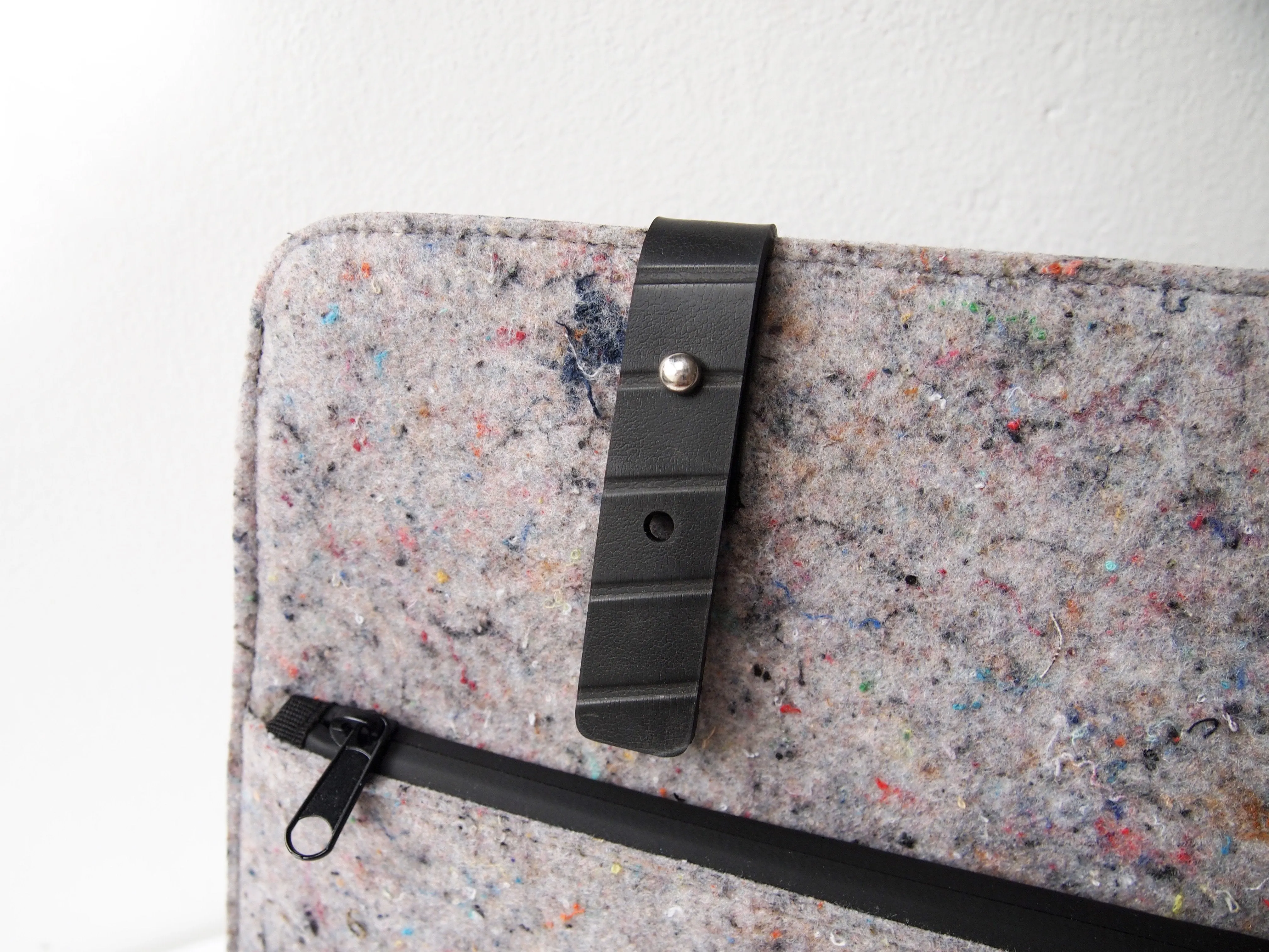 Mat Archer Recovery Felt Laptop Case using recycled materials