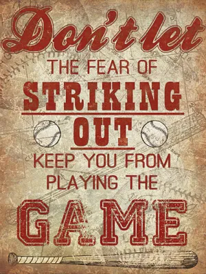 MS237 - Striking Out - 12x16