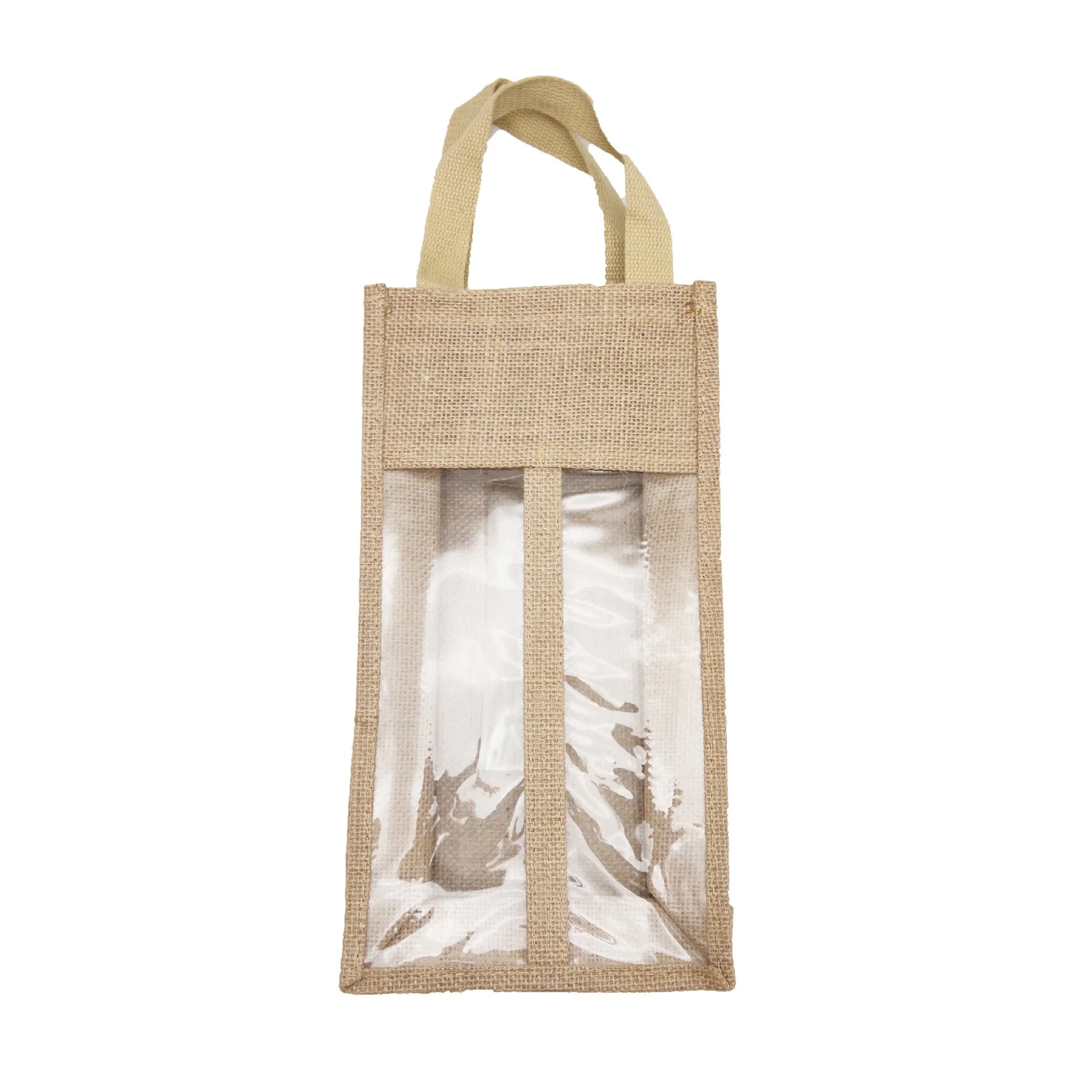 Nordic Jute Wine Bottle Carry Gift Bag | 2 Size Options