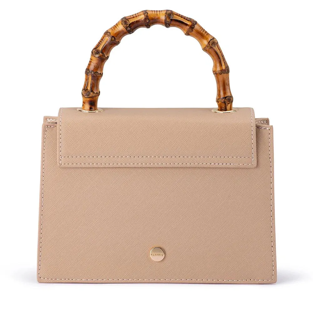 OB6493 HARLEY BAMBOO HANDLE BAG