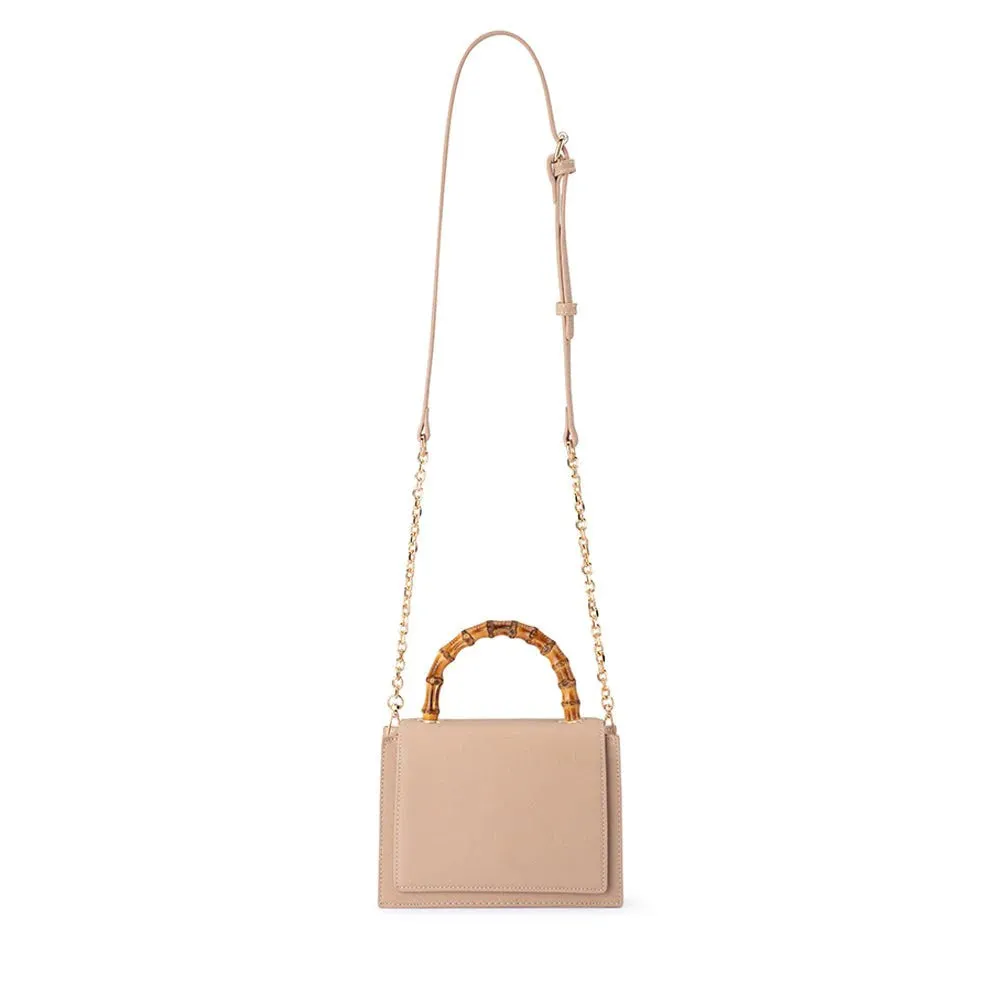 OB6493 HARLEY BAMBOO HANDLE BAG