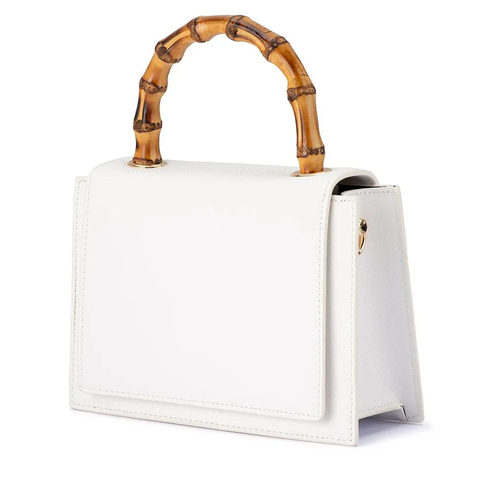 OB6493 HARLEY BAMBOO HANDLE BAG