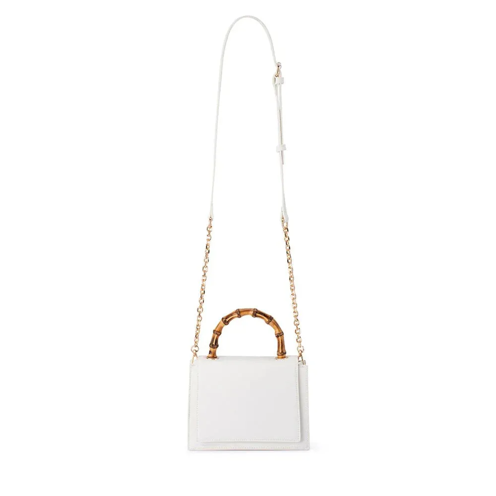 OB6493 HARLEY BAMBOO HANDLE BAG