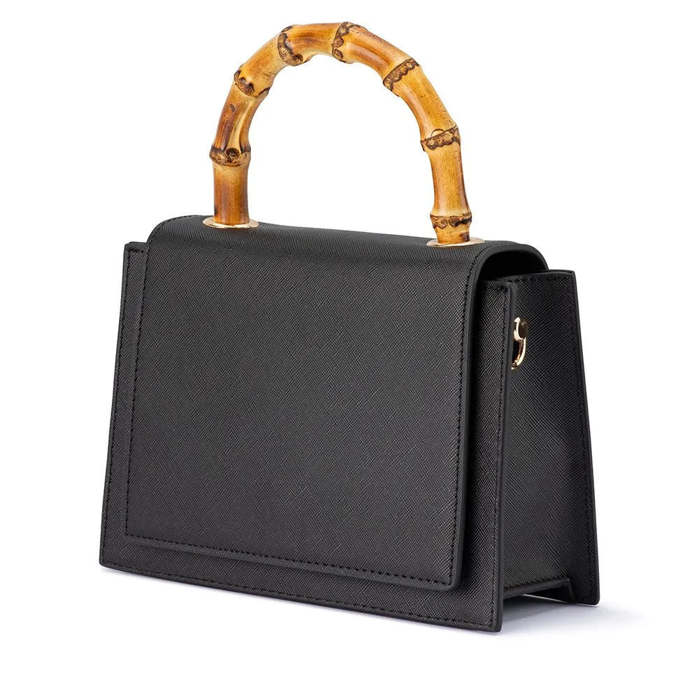 OB6493 HARLEY BAMBOO HANDLE BAG