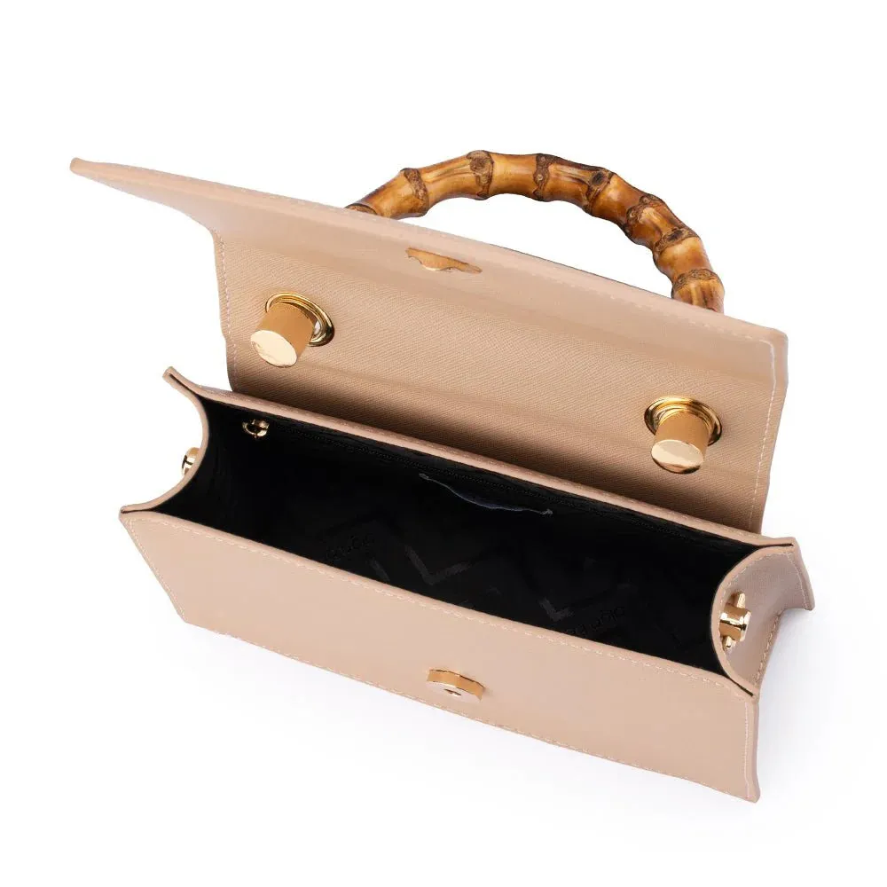 OB6493 HARLEY BAMBOO HANDLE BAG