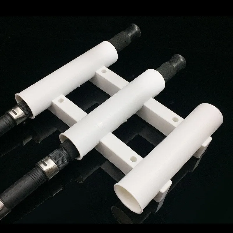 One Piece-3 Pole, Lightweight Durable Plastic Fishing Rods Holder