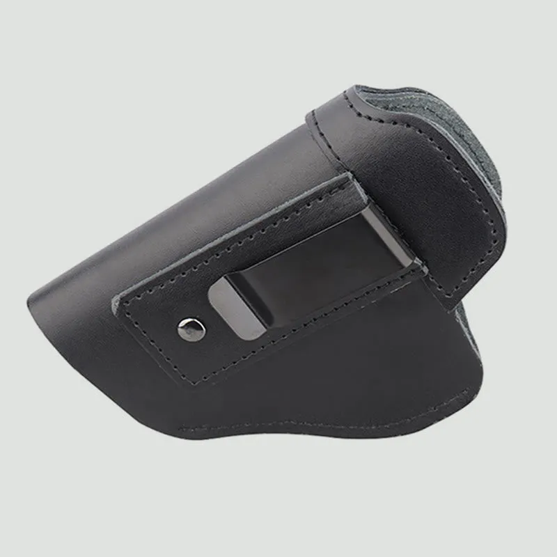 Outdoor Tactical Leather Holster Cowhide Invisible Quick Pull Holster Carrying Gun Holster