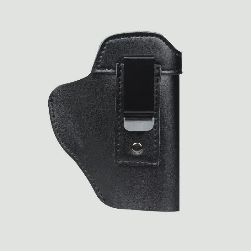 Outdoor Tactical Leather Holster Cowhide Invisible Quick Pull Holster Carrying Gun Holster