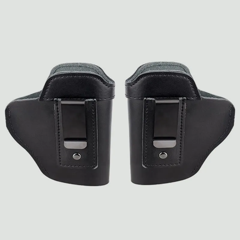 Outdoor Tactical Leather Holster Cowhide Invisible Quick Pull Holster Carrying Gun Holster