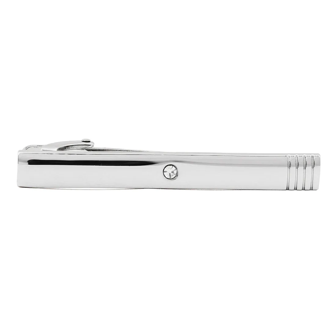 Peluche Striking CrystalTie Pin for Men