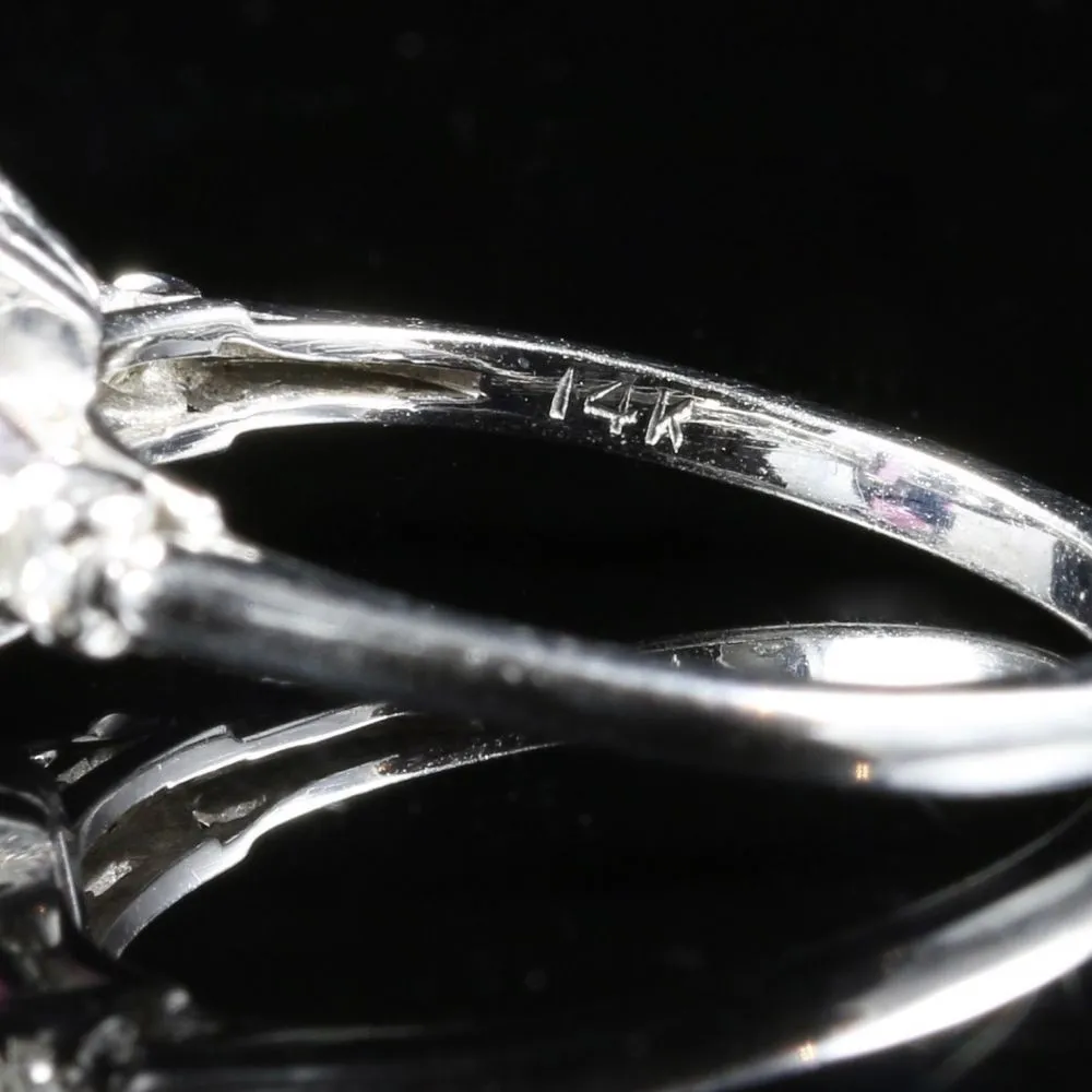 Pink Sapphire Diamond Ring 14Ct 3Ct Pink Sapphire