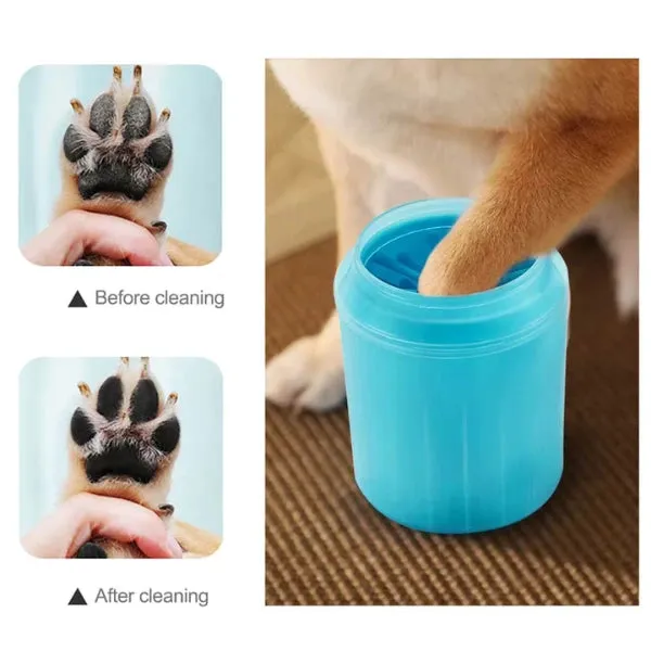 Portable Dog Paw Cleaner: Soft Silicone